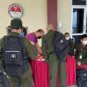 Berseragam PDL Lengkap Dengan Ransel Dan Topi Rimba, Pegawai KPK Ikuti Diklat Bela Negara Di Unhan
