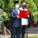 Menkominfo Pimpin Upacara Apel Persada Pertiwi Pemakaman Harmoko