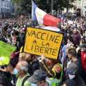 237 Ribu Warga Prancis Banjiri Jalanan, Tolak Pemberlakuan Izin Kesehatan Covid-19