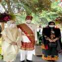 Dinas Pariwisata Lampung Jelaskan Makna Baju Adat Pepadun yang Dipakai Jokowi