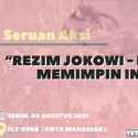 Menyerah Hidup di Bawah Rezim Jokowi-Maruf, Pemuda Makassar Gelar Aksi Kibar Bendera Putih