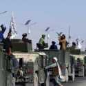 Taliban Rayakan Kemenangan dengan Gelar Parade Militer, Pamerkan Berbagai Kendaraan Rampasan dari AS