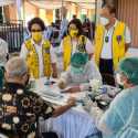 Bantu Pemerintah, Lion Clubs Indonesia District 307 B1 Gelar Vaksinasi