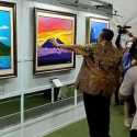 SBY Pajang 54 Lukisan Karyanya di Pendopo Cikeas