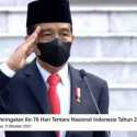 Presiden Jokowi Jadi Inspektur Upacara HUT ke-76 TNI di Istana Merdeka secara Terbatas