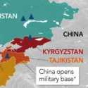 China Bangun Pangkalan Militer di Tajikistan, Pengamat: Asia Tengah akan Jadi Fokus Utama Beijing