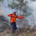 Kebakaran Semak dan Lahan Terjadi di Taman Wisata Alam Gunung Batur Bukit Payang Bangli