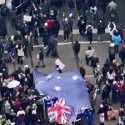 Tolak Wajib Vaksin, Warga Australia Demo Bandingkan Pemerintah dengan Nazi