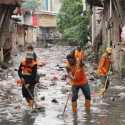 Aksi Tanggap PPSU Berhasil Percepat Genangan di Mampang dan Cipinang Melayu Surut
