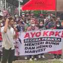 Demo di Depan KPK, LMND Minta Dua Menteri Berbisnis PCR Segera Diperiksa