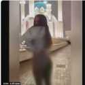 Warganet Rusia Geram Seleb TikTok Berpose Seksi di Depan Masjid Bersejarah