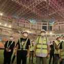 <i>Check Sound</i> Suara Adzan di Stadion JIS Salah Tempat