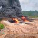 Kebakaran Sumur Minyak Ilegal di Muba Tak Kunjung Teratasi, Energy Watch: Terkesan Dibiarkan