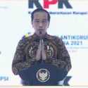 Di Acara Puncak Hakordia 2021, Jokowi Sampaikan Indeks Perilaku Antikorupsi Indonesia Meningkat