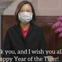 Sambut Tahun Baru Imlek, Presiden Taiwan Ajak Warga Tetap Tenang dan Hati-hati Hadapi Pandemi