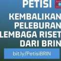 Lewat Online, Presiden Jokowi Diminta Kembalikan Peleburan Lembaga Riset dari BRIN