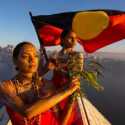 Usai Persoalan Hak Cipta, Bendera Aborigin Bebas Dikibarkan di Australia