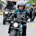Momen Presiden Jokowi Dicandai Sandiaga saat Motoran di Danau Toba