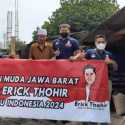 Relawan Muda Erick Thohir Bantu Bangun Gedung NU di Garut