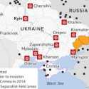 Serangan Tiga Arah Rusia ke Ukraina: Utara, Timur dan Selatan, Ini Petanya