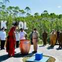 Ritual Kendi di Titik Nol IKN, Menguatkan Sosok Jokowi Sangat Kental dengan Nuansa Klenik