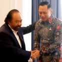 Usai Bertemu, AHY-Surya Paloh Bisa jadi <i>Play Maker</i> Poros Perubahan Pilpres 2024