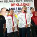 Deklarasikan Dukungan di Lampung, Relawan: Anies adalah Jalan Tengah