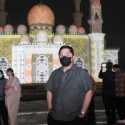 Video Mapping di Masjid At-Thohir, Erick Ingin Sosok Muhammad Teddy Thohir jadi Inspirasi Banyak Orang