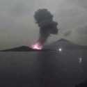 Gunung Anak Krakatau Erupsi 2 Kali, Kolom Abu Mencapai 1,5 Km