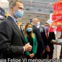 Raja Felipe Kunjungi Stand Indonesia di Pameran Almentaria Spanyol