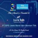 Konsisten Berinovasi Selama Pandemi, bank bjb Raih Innovation Award 2022