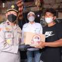 Bawa 3.000 Paket Sembako, Polri Berbagi Kebahagiaan Bersama Pemulung di Bantar Gerbang