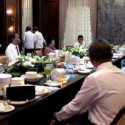Jokowi Makan Siang Bareng Ketum Parpol Koalisi di Presidential Lounge untuk Sambut Zulhas di Kabinet