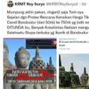 Diperiksa Kasus Stupa Mirip Jokowi, Polisi Sita Akun Twitter Roy Suryo