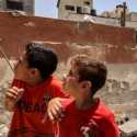 Dua Hari Pertempuran Gaza, Enam Anak Palestina Meninggal Dunia