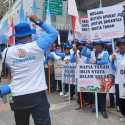 Aksi di Depan ATR/BPN, Qumindo Dukung Hadi Berantas Mafia Tanah