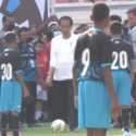 Papua Football Academy Diresmikan, Jokowi Lakukan Tendangan Pertama