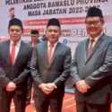 Tiga Anggota Baru Dilantik, Bawaslu Lampung Segera Tetapkan Ketua