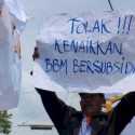 Demo BBM Belum Surut, Kini Buruh di Lampung Geruduk Kantor DPRD