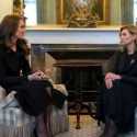 Tiba di London,  Ibu Negara Ukraina Bertemu Putri Wales Menjelang Pemakaman Ratu