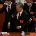 Mantan Presiden China Hu Jintao Dikawal Keluar Saat Kongres Partai Komunis, Ada Apa?