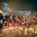BEM Nusantara Nyalakan 1.000 Lilin dan Berdoa Bersama untuk Tragedi Kanjuruhan