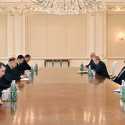 Presiden Aliyev dan Delegasi Turkmenistan Bahas Perdagangan Dua Negara yang Menunjukkan Perkembangan Positif