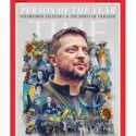 Presiden Ukraina Volodymyr Zelensky Dinobatkan Jadi Person of the Year Majalah Time