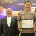 Polda Lampung Terima Penghargaan Keterbukaan Informasi Publik