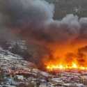 Kebakaran Besar di Kota Terkumuh Korsel, 500 Orang Dievakuasi