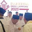 Hadiri Rakerda Gerindra, Bekas Ketua DPD Nasdem Lamsel Bantah Lompat Partai