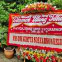 Rumah Megawati Dipenuhi Bunga, Ada dari Guntur Soekarnoputra