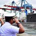 TNI AL Sambut Kedatangan Kapal Selam India INS Shindukesari di Jakarta