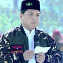 Erick Lapor ke Jokowi, Sudah Pakai Jaket Banser Siap Berkarya untuk Bangsa